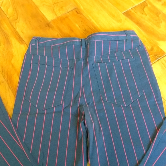 Urban outfitters size 10 Georgia stripe flare pant - Picture 3 of 3